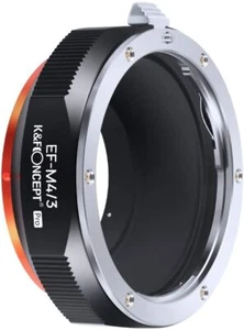 K&F Concept Canon EOS (EF/EF-S) D/SLR Lens to Micro Four Thirds (MFT,M4/3) Mount - Picture 1 of 7