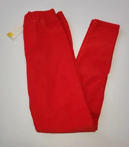 Girls Mini Boden Corduroy Leggings size 13 red NWT - Picture 1 of 5