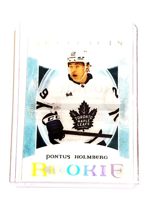 23-24 Upper Deck Artifacts Pontus Holmberg Update Clear Cut Rookie! LEAFS RC - Image 1 of 2
