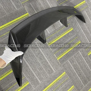 REAL CARBON FIBER REAR DUCKBILL TRUNK SPOILER WING FOR 2019-2023 NISSAN ALTIMA - Picture 1 of 17