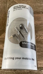 PointMobl Mono Ohrclip Kopfhörer mit Mikrofon Erhalten Sie eine Ohrwürdige Universal 2,5 mm Klinke 3/32 Zoll - Bild 1 von 4