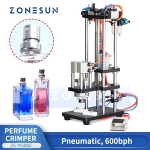 Máquina prensadora neumática de botellas de perfume ZONESUN ZS-YG08Z - Imagen 1 de 11