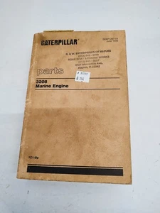 Caterpillar 3208 Marine Engine 1Z1-Up Parts Manual SEBP1297-04 June 1989 - Picture 1 of 4