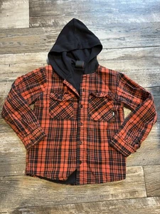 Nike 6.0 Skateboarding Boys Size 6 Plaid Jacket / Shacket - Picture 1 of 3