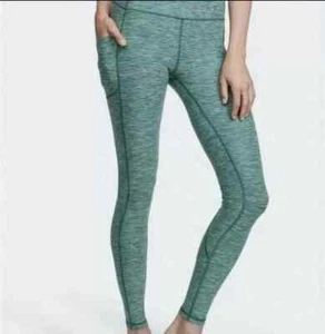 Victoria's Secret Leggings flow on Point Tasche grün Größe 8 neu mit Etikett - Bild 1 von 2