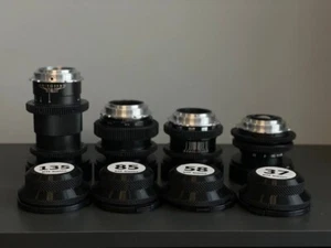 ARRI PL Set 37 58 85 135 Standard Cinemod Helios Jupiter Mir Cine Pl Mount - Picture 1 of 16