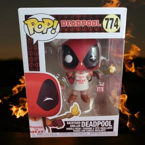 Parrilla de patio trasero Deadpool # 774 (nueva en caja) con protector contra estallidos - Imagen 1 de 7