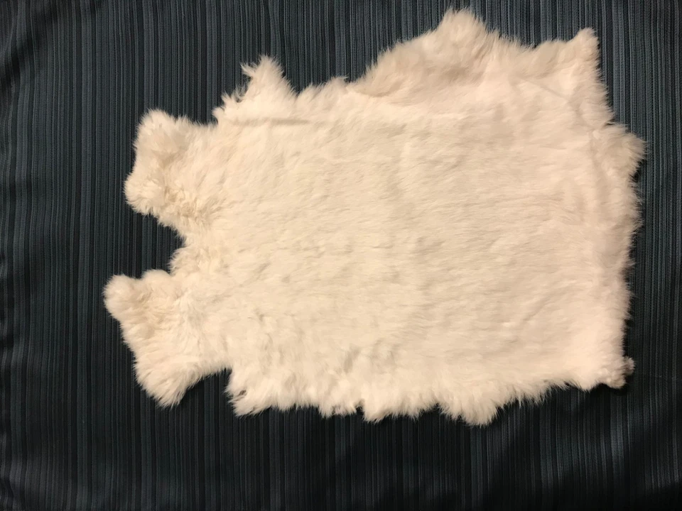 Piel de conejo de cuero genuino - Varios colores para elegir  Foto 1 de 1