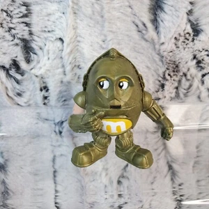 Yellow M&M Star Wars Chocolate Mpire Hasbro C-3PO 2 1/2" Action Figure Peanut - Picture 1 of 6