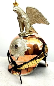 Prussian Eagle Pickelhaube Gift for Men M 1860 Preußen Garde Kürassier Mannschaf - Picture 1 of 16
