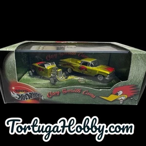 Hot Wheels 2000 Clay Smith Cams 100 % Hot Wheels juego sellado de 2 coches edición limitada - Imagen 1 de 8