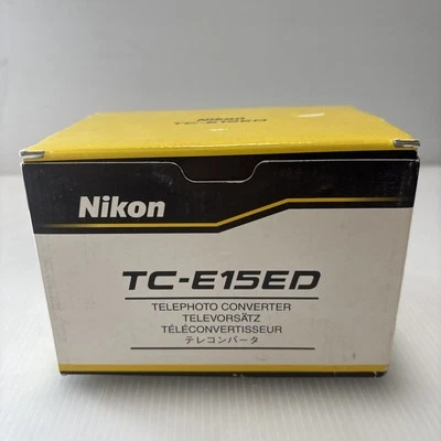 Boxed Nikon TC-E15ED 1.5X Teleconverter for Coolpix 5400/5700/8700 New - Image 1 of 4