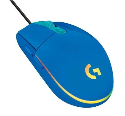 Logitech G203 Lightsync Wired Optical Gaming Mouse - Blue - Image 1 of 4