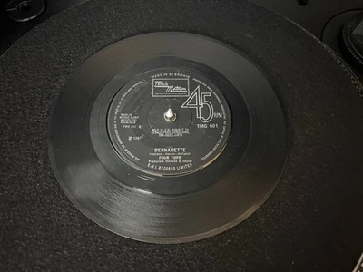 The Four Tops Bernadette / I Got A Feeling UK 1967 7” Vinyl Record VG - Image 1 of 2