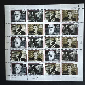 Scott 3061-64, 32 cent, Pioneers of Communcations, Sheet Of 20, USA Stamps MNH - Picture 1 of 7