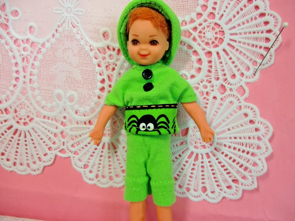 Tutti or Todd Doll Clothes Spider Top/Shorts & Hat - Image 1 of 1