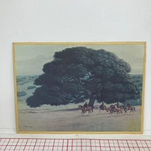RARE STANLEY GALLI  PRINT "CANYON LIVE OAK" Print - Picture 1 of 6