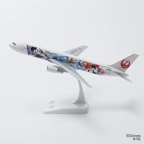 JAL DREAM EXPRESS Disney100 1/200 BOEING 767-300ER Disney 100th Anniv. Model NEW - Image 1 of 4