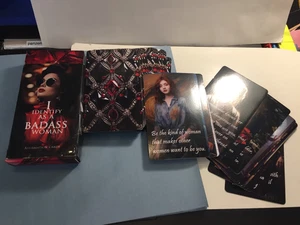 I Identify AS A BADASS Woman - Affirmation Cards for Woman - Picture 1 of 6