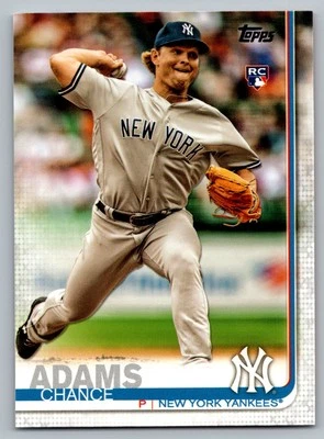 2019 Topps #98 Chance Adams RC New York Yankees Free S&H - Image 1 of 2