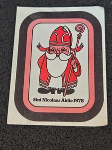 Sankt Nikolaus Aktie 1978 ➔ Sticker / Aufkleber ➔ *aus Sammlung* 329 - Picture 1 of 2