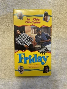 VTG Friday VHS Ice Cube Chris Tucker Comedy New Line 1995 Video - Picture 1 of 3