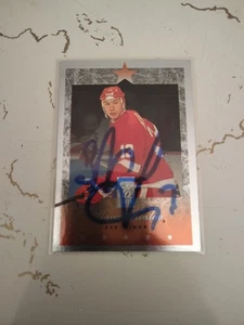 Slava Kozlov Autographed 1996-97 Donruss Elite #87 Hockey Card. - Picture 1 of 2