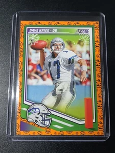 Dave Krieg - Score-a-Treat Football 2025 - Seattle Seahawks  - Bild 1 von 2