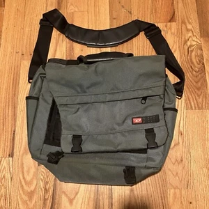 Vintage Y2K Diesel Messenger Aktentasche Laptop Umhängetasche Schultergurt oliv - Bild 1 von 12