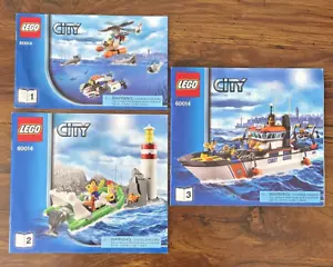 Lego City 60014 - Coast Guard Patrol - Instruction Manuals Only - Picture 1 of 1