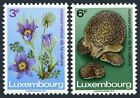 Luxembourg 485-486,MNH.Mi 804-805. European Conservation Year 1970. Hedgehog.