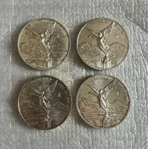 Mexico 2000-2003 Libertad Silver Coin 1Onza 4Pcs - Picture 1 of 10