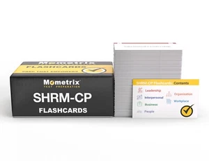 SHRM CP Exam Prep Study Cards (boxed) - Picture 1 of 6