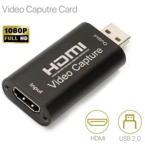 HDMI Video Capture Card Screen Record USB 2.0 1080P Game HD Video Capture Card - Afbeelding 1 van 9