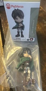 MIKASA ACKERMAN PALVERSE FIGURE ATTACK ON TITAN - Picture 1 of 1