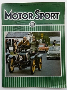 Motor Sport Magazine December 1969 - Imagen 1 de 2