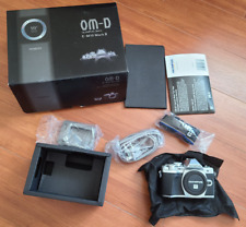 Olympus OM-D E-M10 Mark III Silver 16.1MP Digital Camera ONLY 159 Shutter Counts