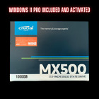 1TB Crucial MX500 SSD With Windows 11 Pro Pre Installed and Activated