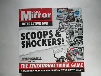 Daily Mirror The Sensational DVD Trivia Game New Sealed And Unopened. - Image 1 of 2