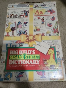 Bird Birds Sesame Street Dictionary The Complete Set Of 8 Volumes With Original - Picture 1 of 4