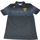 Adidas Golf Polo Shirt Tennessee Volunteers Black Polyester Mens Size Small  X15