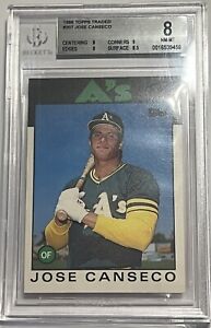 1986 Topps Traded - Collector's Edition (Tiffany) #20T Jose Canseco (RC)