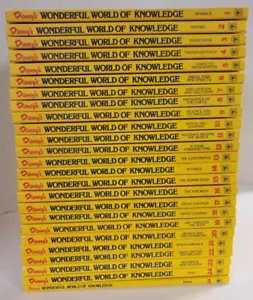 Disney's Wonderful World Of Knowledge Books 1- 25 Volume Set Lot Hardcover - Picture 1 of 11