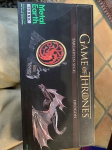 ICONX - Game of Thrones Tagaryen Sigil and Drogon NEW OPEN BOX - Picture 1 of 2