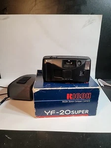 VTG CLOSE TO MINT Ricoh YF-20N Super 35mm Film Point and Shoot Camera + Boxed - Picture 1 of 4