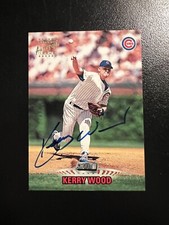 1999 Topps Stadium Club Certified Autograph Kerry Wood very Short printed 1998