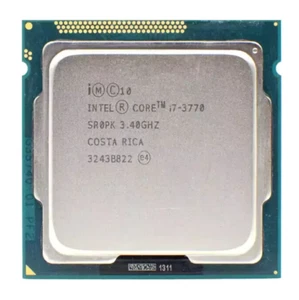 Intel Core i7-3770 3.4GHz - 3.9GHz Quad Core Processor LGA1155 Ivy Bridge CPU - Picture 1 of 1