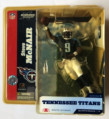 Boneco Tennessee Titans Steve McNair McNair McFarlane série 8 - Imagem 1 de 4