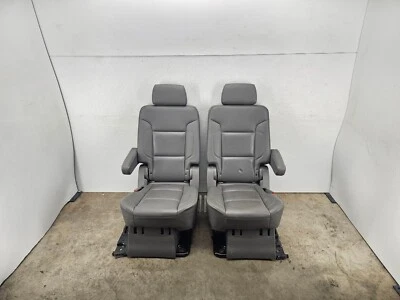 SILLA ASIENTO CUERO PLEGABLE CHEVROLET SUBURBAN K1500 LT 17-20 OEM SEGUNDA FILA Foto 1 de 4