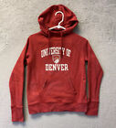 Champion Pullover Hoodie Sweatshirt University of Denver Women’s XS Red /109-44